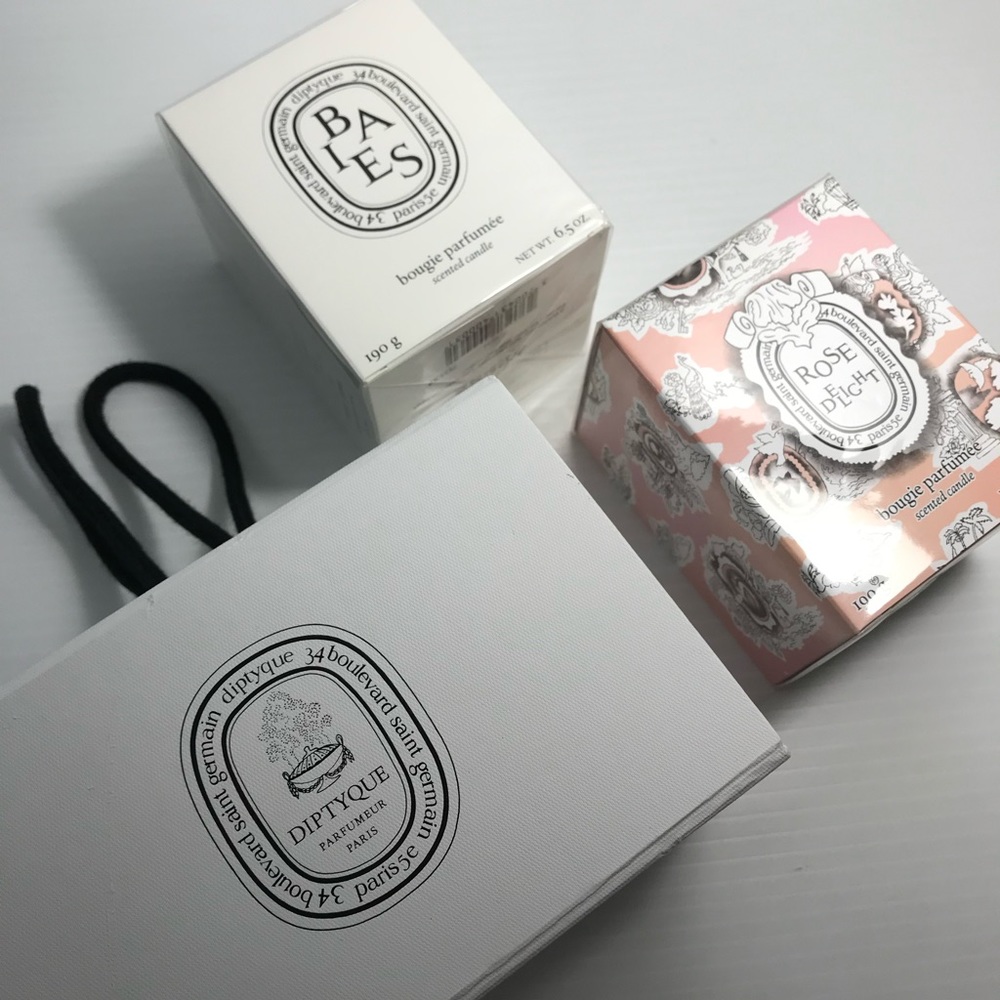 DIPTYQUE Limited Edition Valentines Candles Set